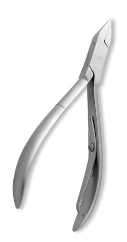 Nail Cutter, Single Spring. Mirror Finish.